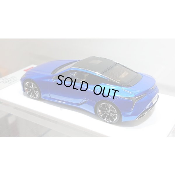 画像12: EIDOLON 1/43 Lexus LC500 "Structural Blue" 2018 Blue Moment Interior Limited 100 pcs.