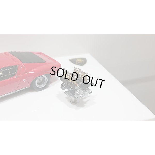 画像5: EIDOLON COLLECTION 1/43 Lamborghini Jota with V12 Engine 1969 Limited 100 pcs.