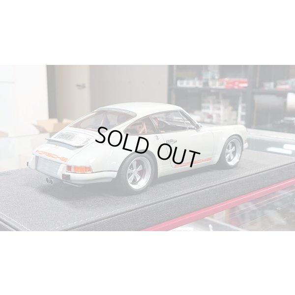 画像5: IDEA 1/18 Singer 911 (964) Coupe Light Gray Limited 120 pcs.