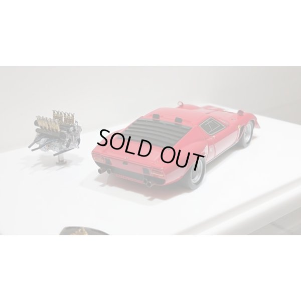 画像3: EIDOLON COLLECTION 1/43 Lamborghini Jota with V12 Engine 1970 Limited 70 pcs.