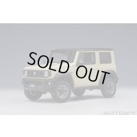 AUTOart 1/18 Suzuki Jimny Sierra (JB74) (Chiffon Ivory Metallic with Black roof)
