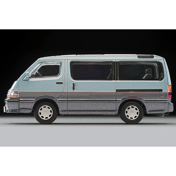 画像3: TOMYTEC 1/64 Limited Vintage NEO Toyota Hiace Wagon Super Custom (Light Blue / Dark Blue)