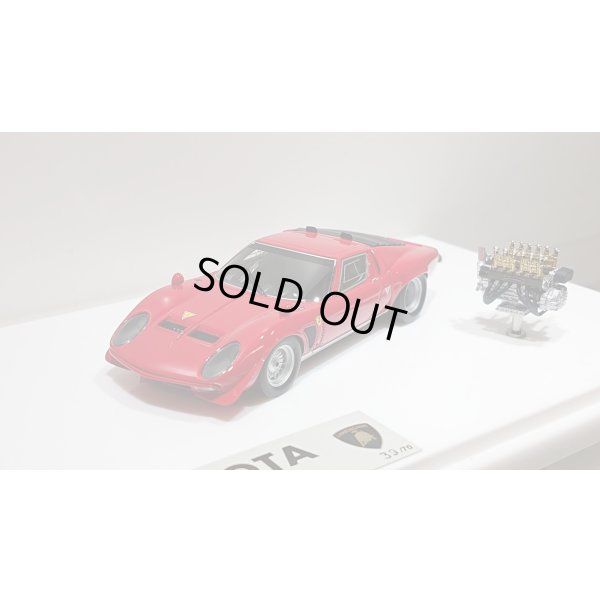 画像2: EIDOLON COLLECTION 1/43 Lamborghini Jota with V12 Engine 1970 Limited 70 pcs.