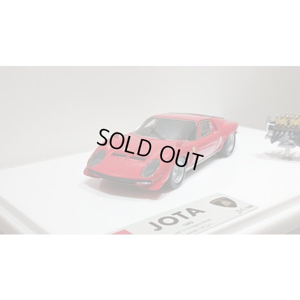 画像2: EIDOLON COLLECTION 1/43 Lamborghini Jota with V12 Engine 1969 Limited 100 pcs.