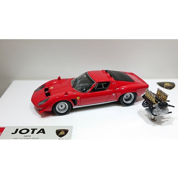 画像1: EIDOLON COLLECTION 1/43 Lamborghini Jota with V12 Engine 1970 Limited 70 pcs.