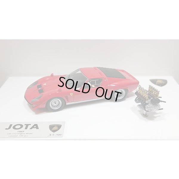 画像1: EIDOLON COLLECTION 1/43 Lamborghini Jota with V12 Engine 1969 Limited 100 pcs.