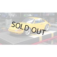 IDEA 1/18 Singer 911 (964) Coupe Yellow (Yellow Stripe) Limited 80 pcs.