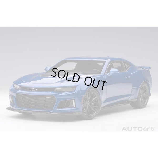 画像14: AUTOart 1/18 Chevrolet Camaro ZL1 2017 (Hyper Blue Metallic)