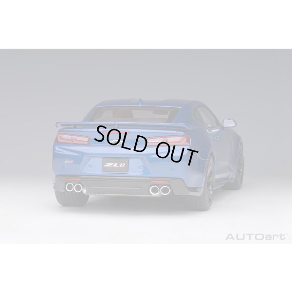 画像17: AUTOart 1/18 Chevrolet Camaro ZL1 2017 (Hyper Blue Metallic)