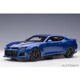 AUTOart 1/18 Chevrolet Camaro ZL1 2017 (Hyper Blue Metallic)