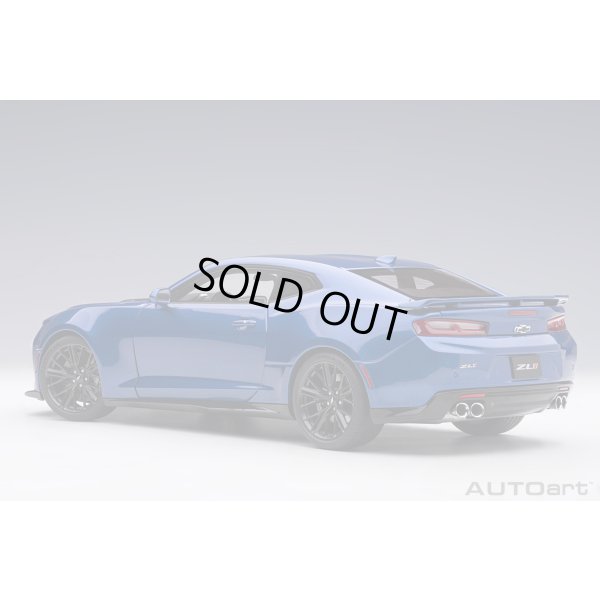 画像2: AUTOart 1/18 Chevrolet Camaro ZL1 2017 (Hyper Blue Metallic)