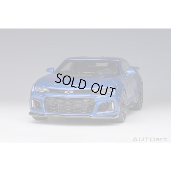 画像16: AUTOart 1/18 Chevrolet Camaro ZL1 2017 (Hyper Blue Metallic)