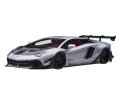 AUTOart 1/18 Liberty Walk LB-WORKS Lamborghini Aventador Limited Edition (Matte Metallic Silver)