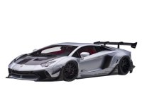 AUTOart 1/18 Liberty Walk LB-WORKS Lamborghini Aventador Limited Edition (Matte Metallic Silver)