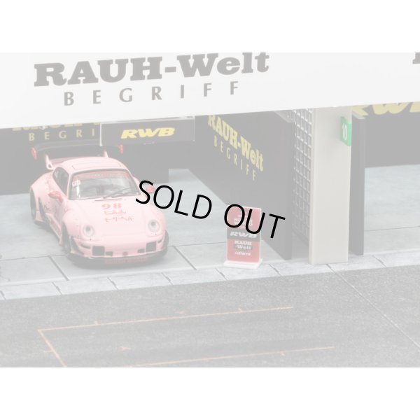 画像8: Tarmac Works 1/64 Racing Pit Garage - RWB + RWB 993 Hooters