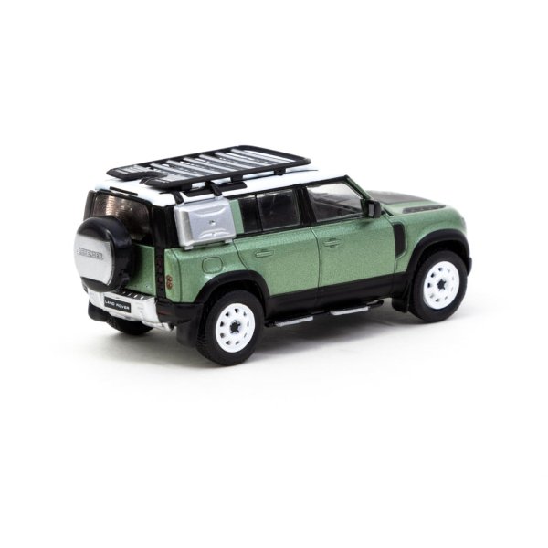 画像3: Tarmac Works 1/64 Land Rover Defender 110 Green Metallic