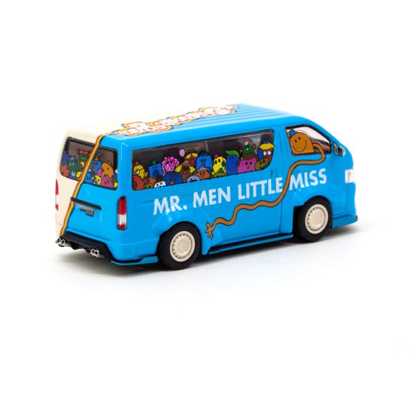 画像4: Tarmac Works 1/64 Toyota Hiace Widebody Mr.Men Little Miss 50th Anniversary With metal oil can
