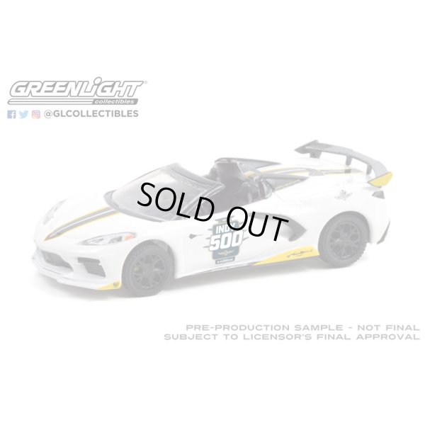 画像2: GREEN LiGHT EXCLUSIVE 1/64 2021 Chevrolet Corvette C8 Stingray Convertible 105th Running of the Indianapolis 500 PaceCar
