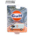 GREEN LiGHT EXCLUSIVE 1/64 2019 Ford Transit LWB High Roof - Gulf Oil