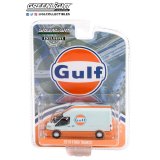 GREEN LiGHT EXCLUSIVE 1/64 2019 Ford Transit LWB High Roof - Gulf Oil