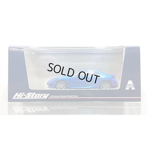 画像1: Hi Story 1/43 SUBARU BRZ S (2021) WR Blue Pearl