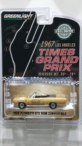 GREEN LiGHT EXCLUSIVE 1/64 1968 Plymouth GTX 426 HEMI Convertible 1967 Los AngelesTimes GP Pace Car