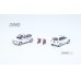 画像3: INNO Models 1/64 Honda City Turbo II White (Mod Version) with Motocompo Red (3)