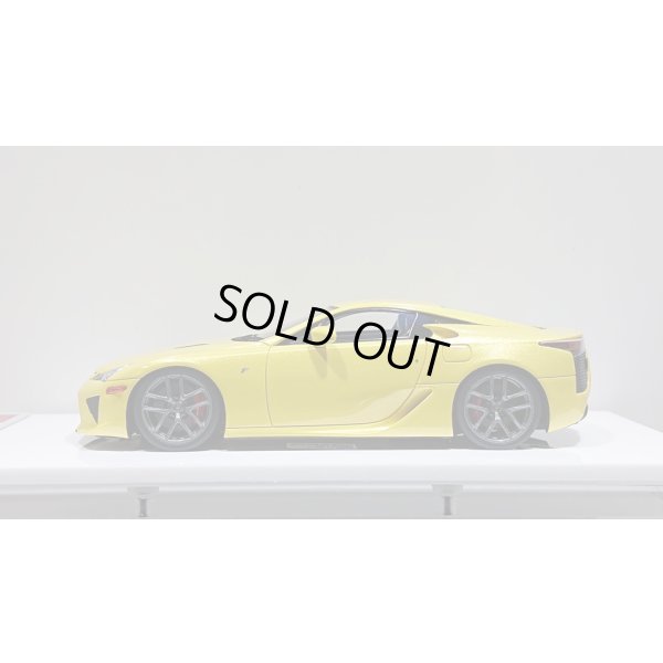 画像2: EIDOLON 1/43 Lexus LFA 2010 Pearl Yellow Limited 50 pcs.