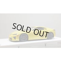 EIDOLON 1/43 Lexus LFA 2010 Pearl Yellow Limited 50 pcs.
