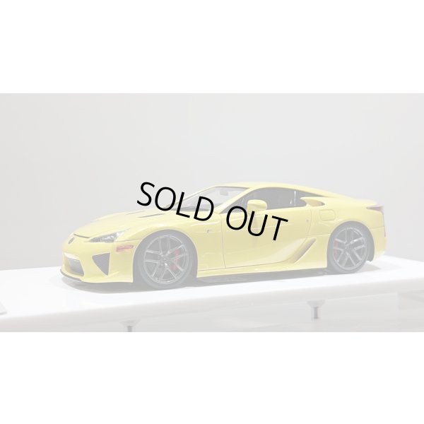 画像1: EIDOLON 1/43 Lexus LFA 2010 Pearl Yellow Limited 50 pcs.