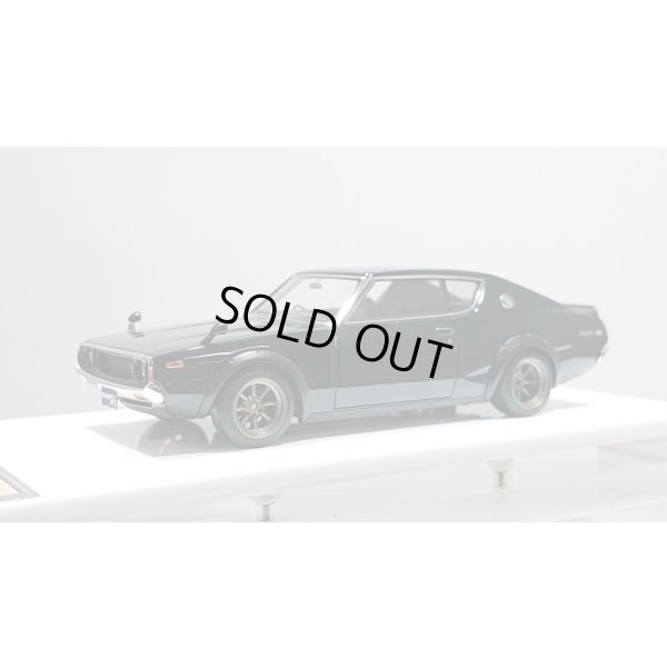 画像1: VISION 1/43 Nissan Skyline 2000 GT-R (KPGC110) 1973 (RS watanabe 8 spork) Black