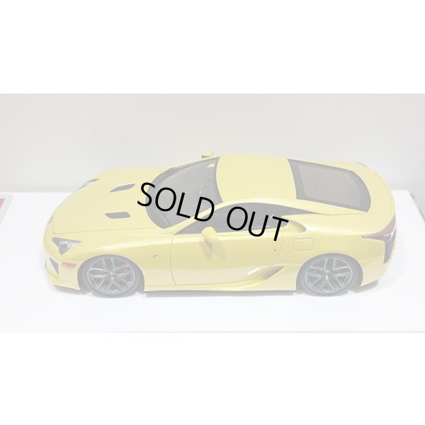 画像4: EIDOLON 1/43 Lexus LFA 2010 Pearl Yellow Limited 50 pcs.