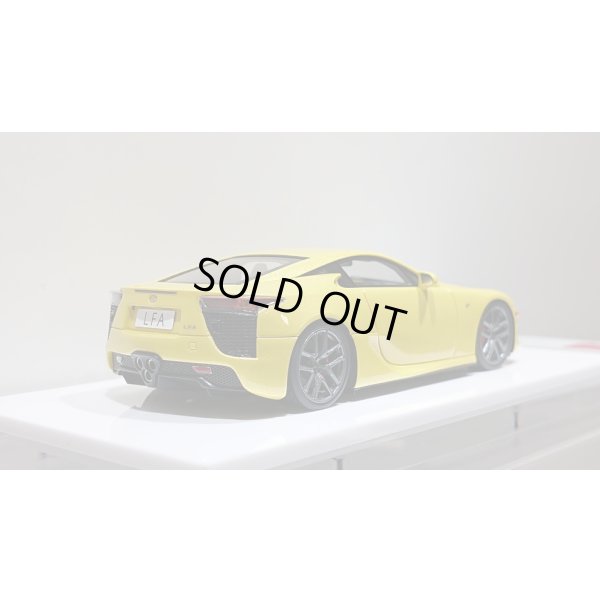 画像10: EIDOLON 1/43 Lexus LFA 2010 Pearl Yellow Limited 50 pcs.