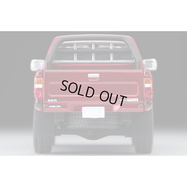 画像6: TOMYTEC 1/64 Limited Vintage NEO Toyota Hilux 4WD Pickup Double Cab SSR (Red) '91