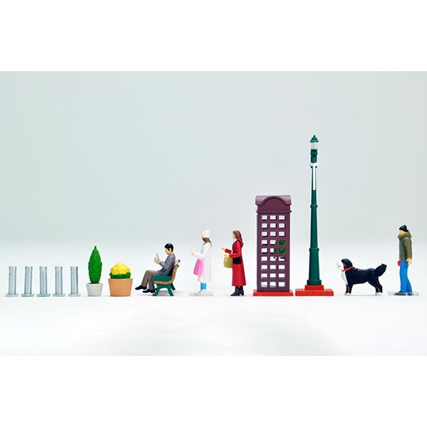 画像6: TOMYTEC 1/64 Diorama Collection 64 #Car Snap 09a 休日の街角