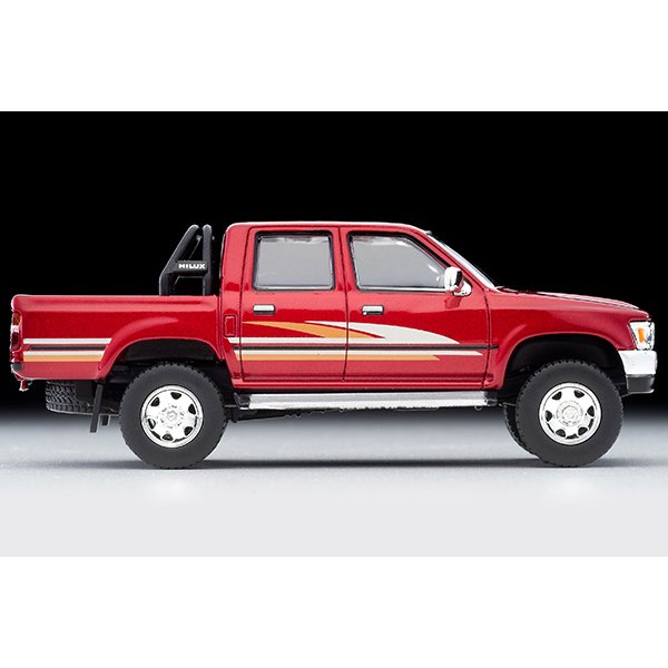 画像4: TOMYTEC 1/64 Limited Vintage NEO Toyota Hilux 4WD Pickup Double Cab SSR (Red) '91