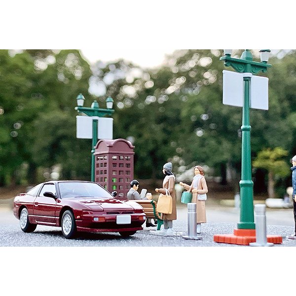 画像9: TOMYTEC 1/64 Diorama Collection 64 #Car Snap 09a 休日の街角