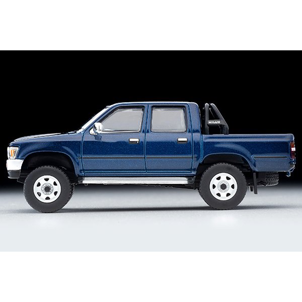 画像3: TOMYTEC 1/64 Limited Vintage NEO Toyota Hilux 4WD Pickup Double Cab SSR (Dark Blue) '95