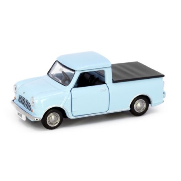 画像1: Tiny City Die-cast Model Car - Morris Mini Pickup (Blue)
