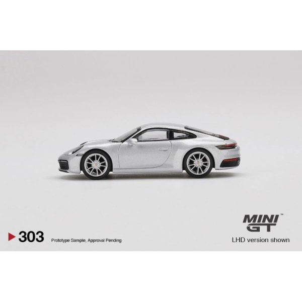 画像4: MINI GT 1/64 Porsche 911 (992) Carrera 4S GT Silver Metallic (RHD)