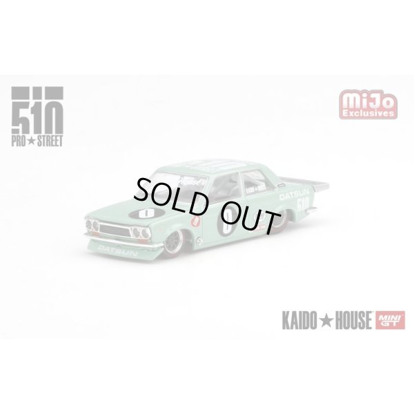 画像1: MINI GT 1/64 Datsun 510 Pro Street KDO510 KAIDO HOUSE (LHD) USA Exclusive