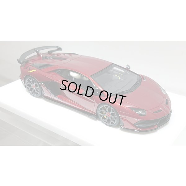 画像11: EIDOLON 1/43 Lamborghini Aventador SVJ 2018 (Leirion wheel / Color Titanium Gray) Carbon Package Vino Rosso Limited 25 pcs. 