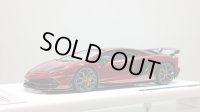 EIDOLON 1/43 Lamborghini Aventador SVJ 2018 (Leirion wheel / Color Titanium Gray) Carbon Package Vino Rosso Limited 25 pcs. 