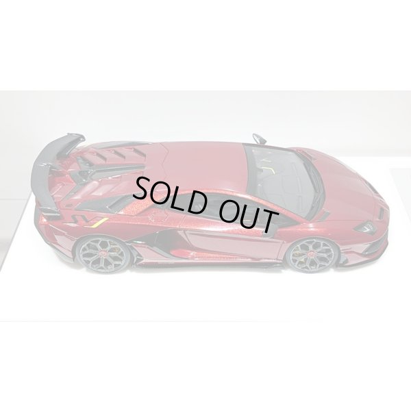 画像8: EIDOLON 1/43 Lamborghini Aventador SVJ 2018 (Leirion wheel / Color Titanium Gray) Carbon Package Vino Rosso Limited 25 pcs. 