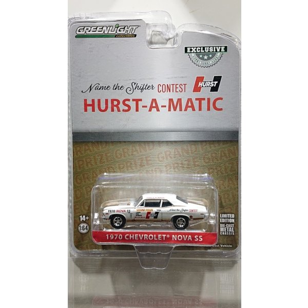 画像1: GREEN LiGHT EXCLUSIVE 1/64 1970 Chevrolet Nova SS 54th International 500 Mile Sweepstakes Hurst Performance GP Car