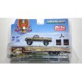 GREEN LiGHT 1/64 「俺たち賞金稼ぎ!! フォール・ガイ」 (THE FALL GUY) 1982 GMC K-2500 Brown with Gooseneck Trailer