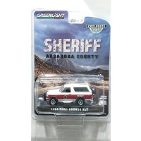 GREEN LiGHT EXCLUSIVE 1/64 1994 Ford Bronco XLT - Absaroka County Sheriff`s Department