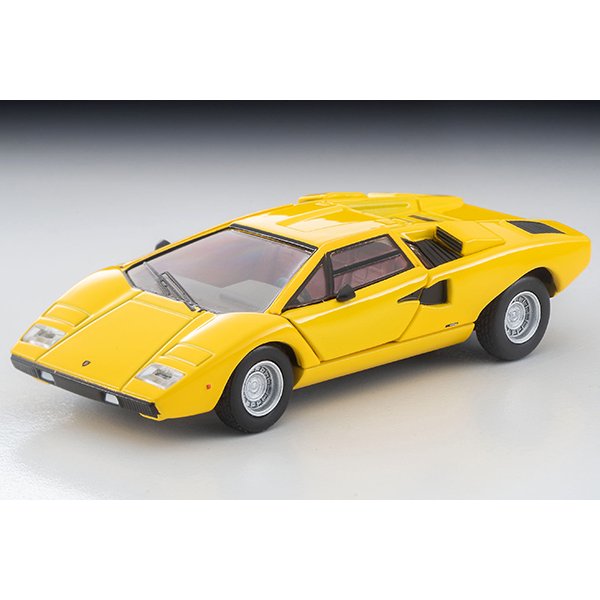 画像1: TOMYTEC 1/64 TLV-N Lamborghini Countach LP400 (Yellow)