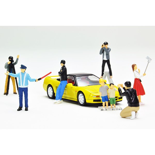 画像3: TOMYTEC 1/64 Diorama Collection 64 #Car Snap 10a Event