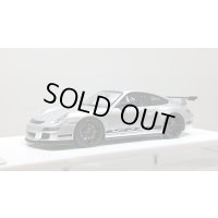 EIDOLON 1/43 Porsche 911 (997) GT3 RS 2007 Arctic Silver / Black Livery